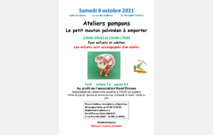 Ateliers pompons 13h45 