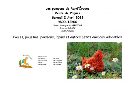 Vente de Pâques à COULAINES 